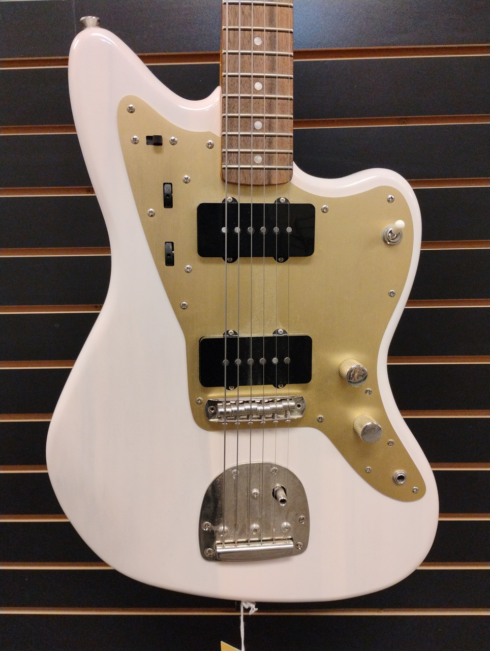 Used Squier JAZZMASTER Electric Guitar White 6-String