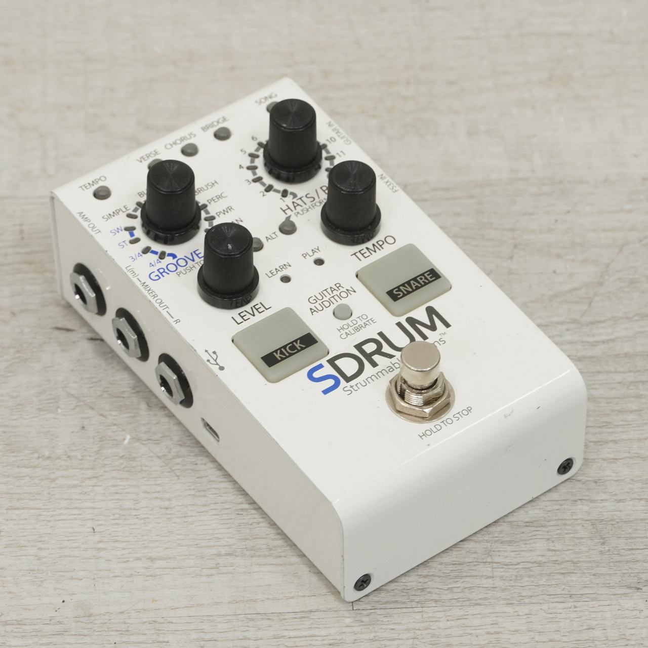 Used Digitech Sdrum Looper Pedal