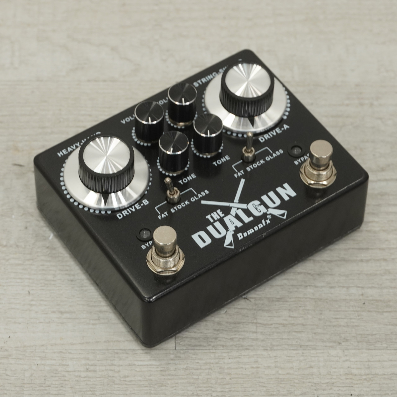Used Demonfx The Dual Gun Overdrive Pedal