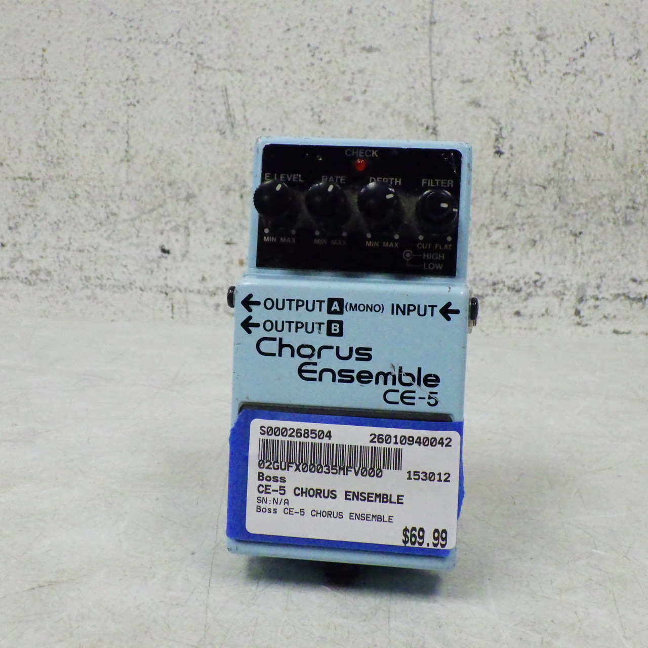 Used Boss CE-5 CHORUS ENSEMBLE Chorus Pedal