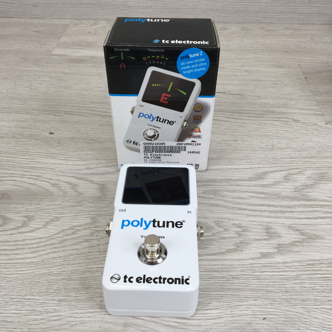 Used TC Electronic POLYTUNE Tuner Pedal