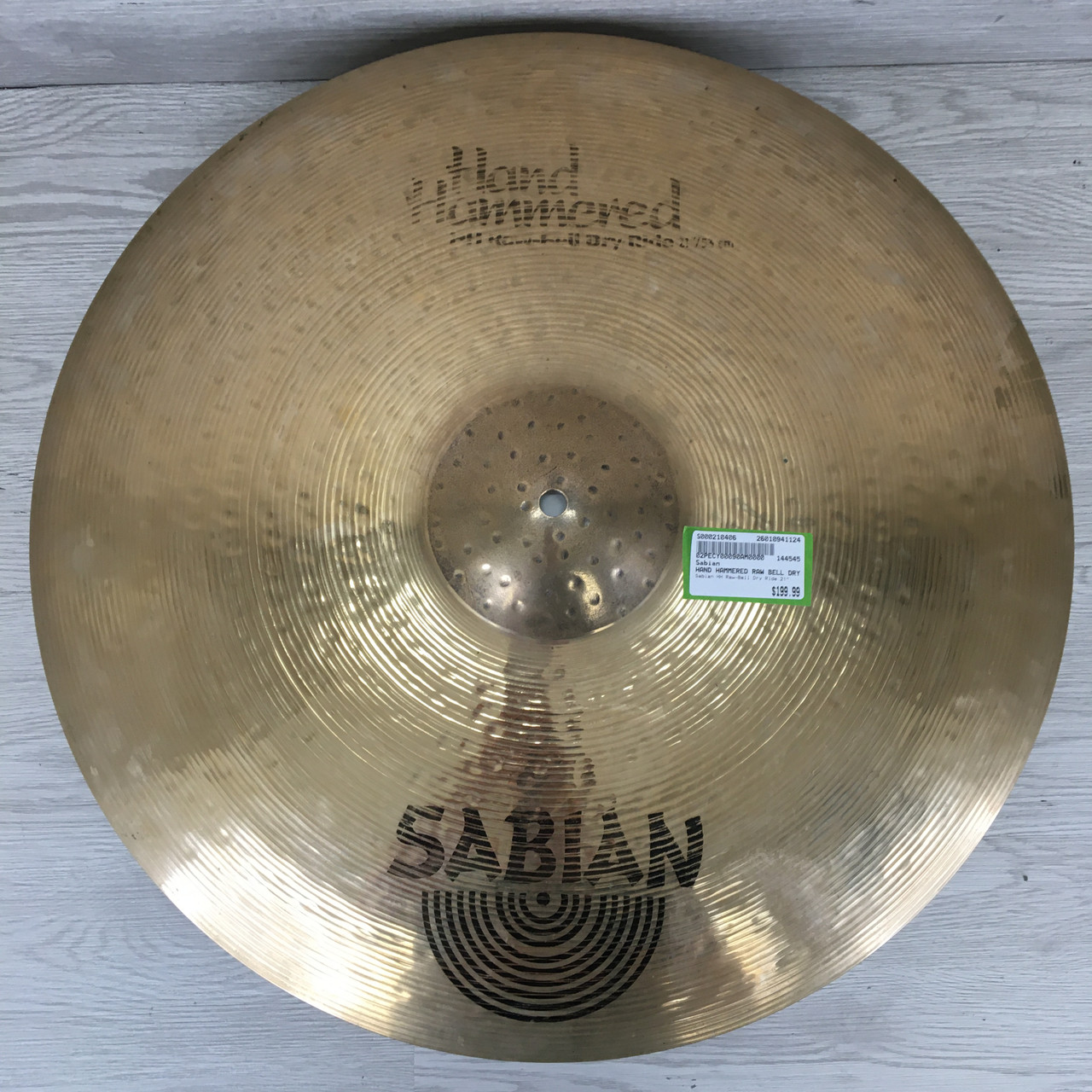 パーカッション・打楽器 SABIAN HollyChina 21\