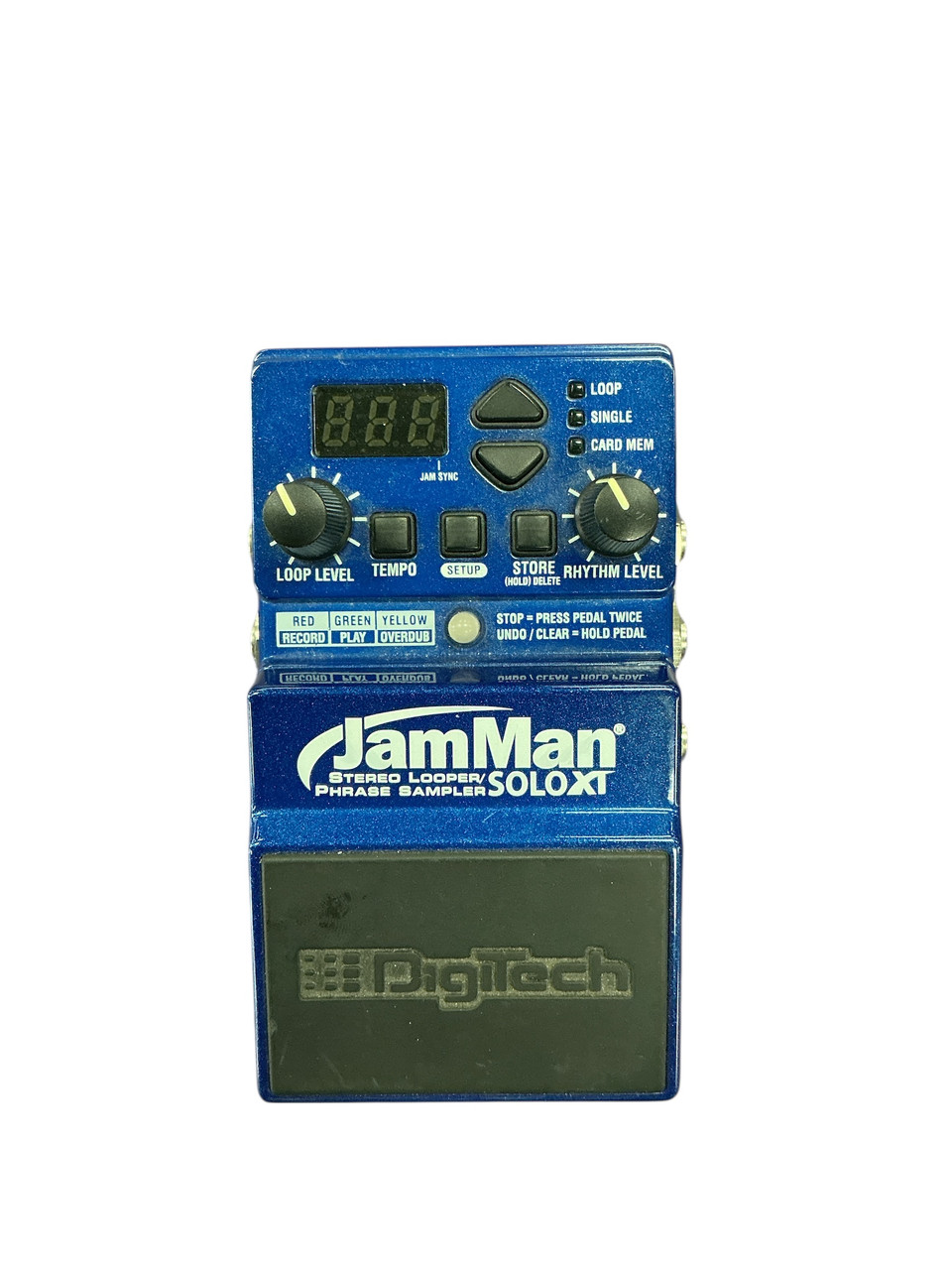Used Digitech JAMMAN SOLO XT Looper Pedal