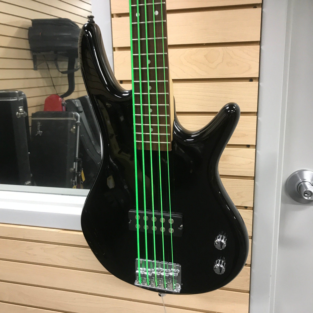 Used Ibanez GSR105EX 5 STRING Bass Guitar Black 5-String