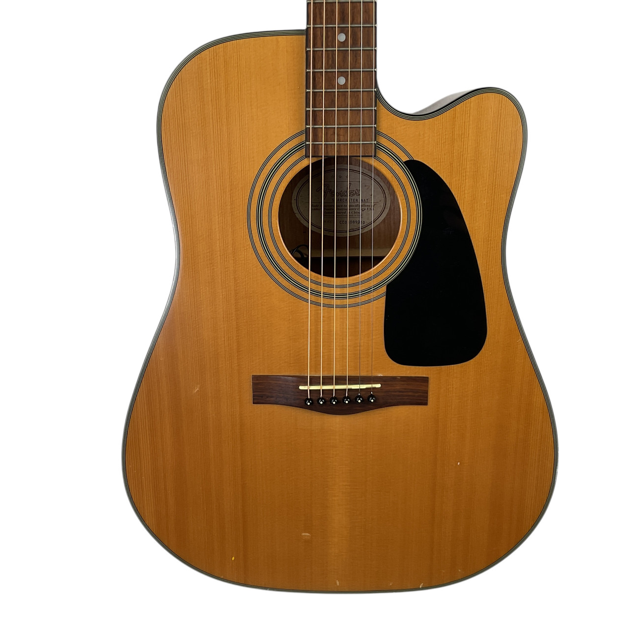 Used Fender STARCASTER NAT Laminate Top Acoustic Guitar Natural