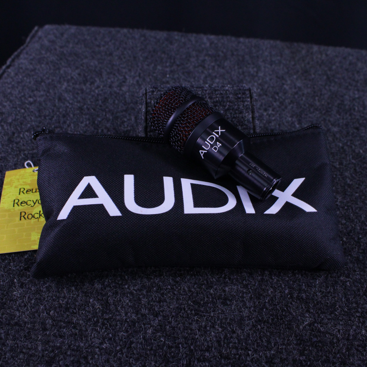 Used Audix D4 DRUM MICROPHONE DYNAMIC Dynamic Microphone