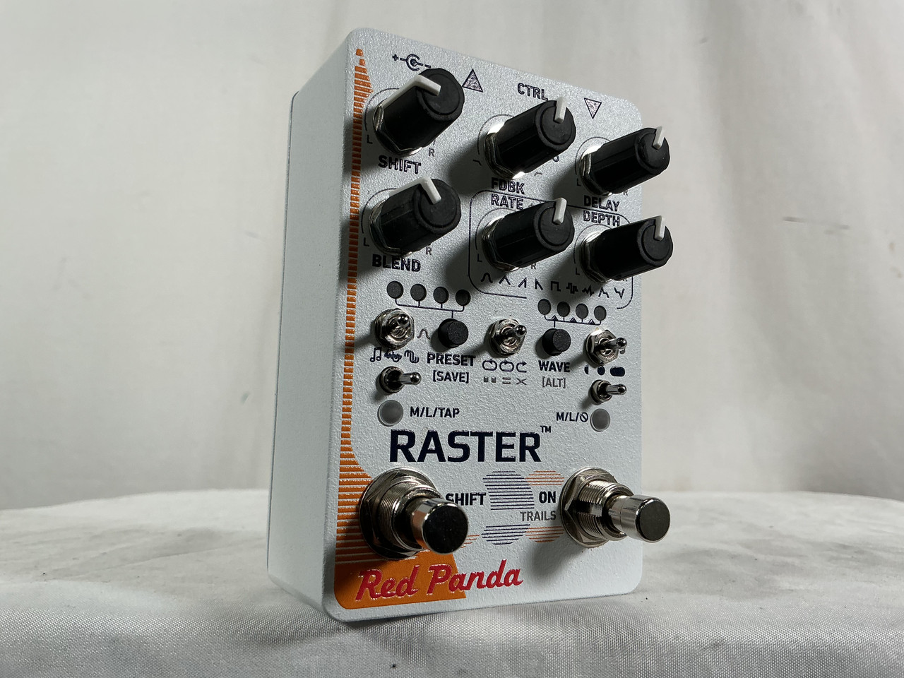 Used RED PANDA RASTER Delay Pedal