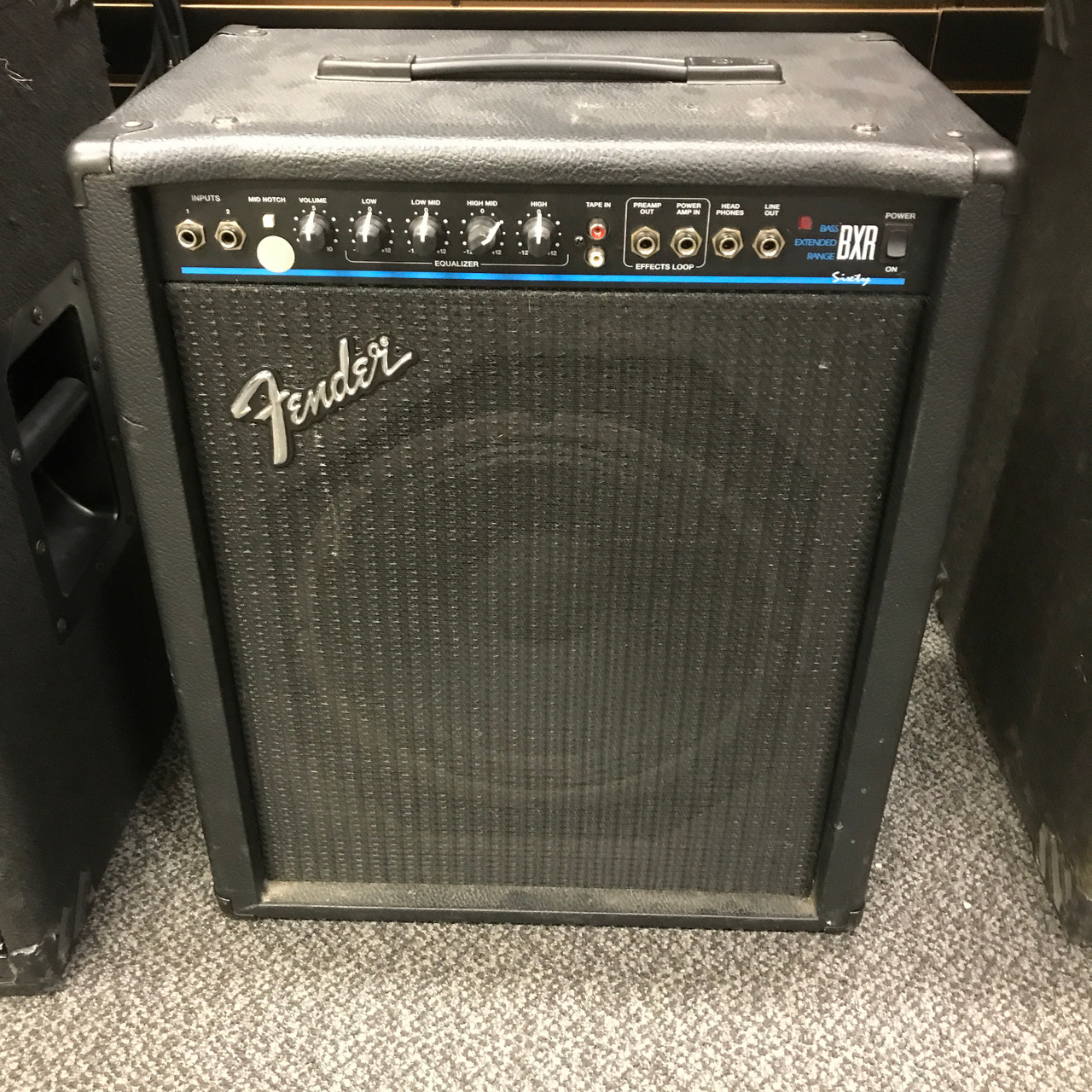 Used Fender BXR 60 1 x 15 Bass Combo Amplifier 1 x 15