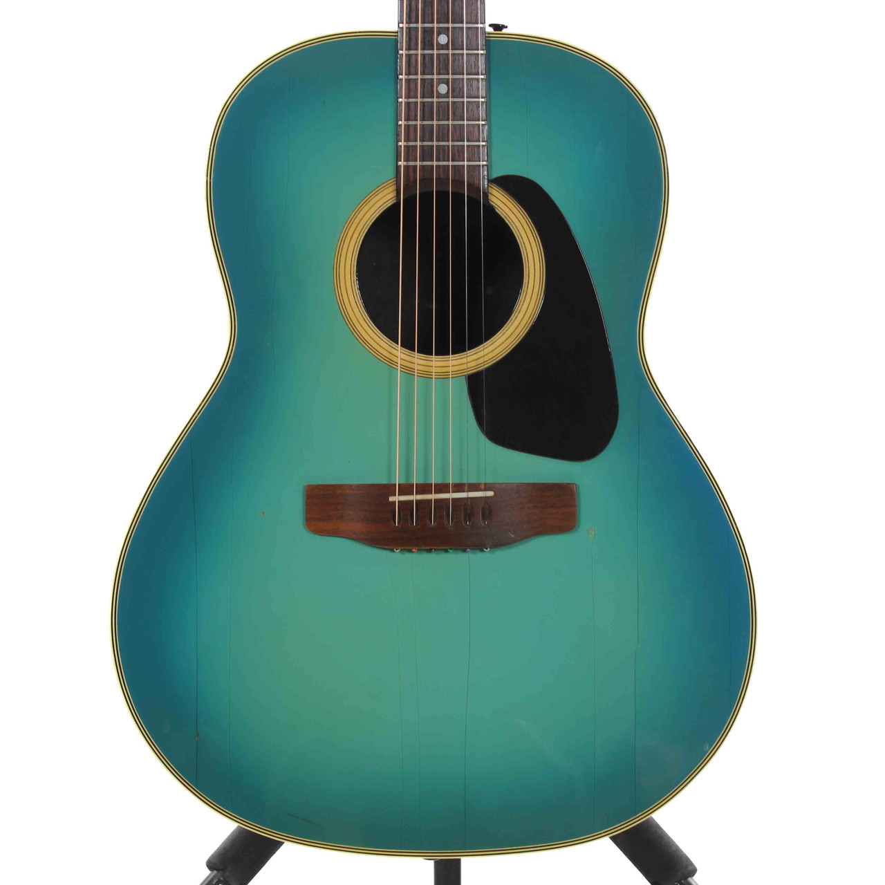 Used Applause AE-32 Solid Top Acoustic Guitar Green