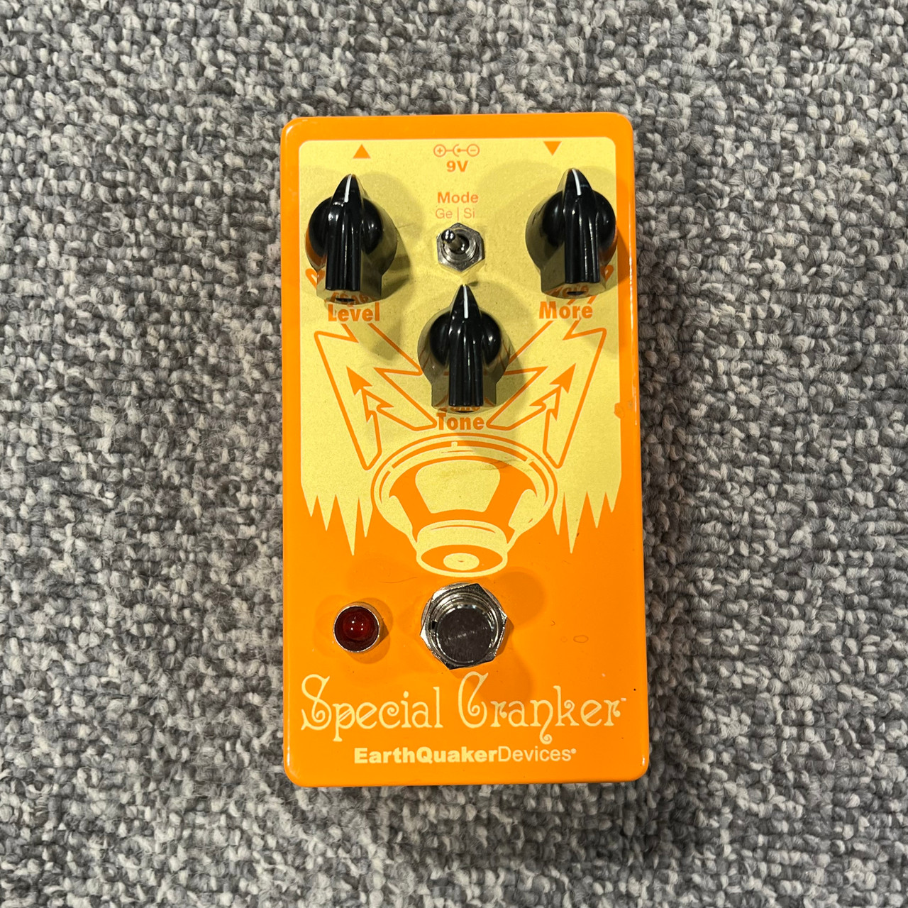 Used EARTHQUAKER DEVICES SPECIAL CRANKER Guitar Overdrive Pedal