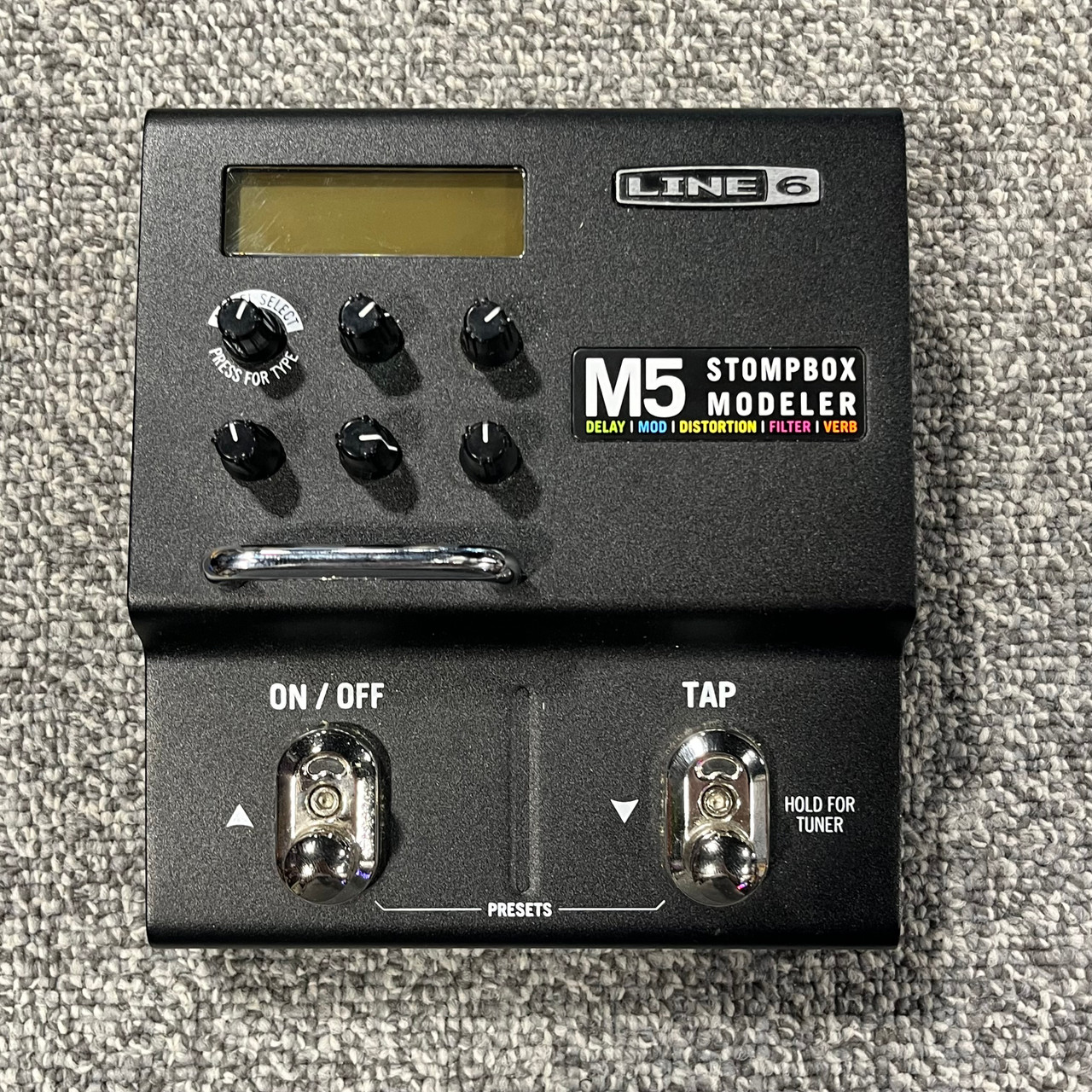 Used LINE 6 M5 STOMPBOX MODELER Guitar Pedal