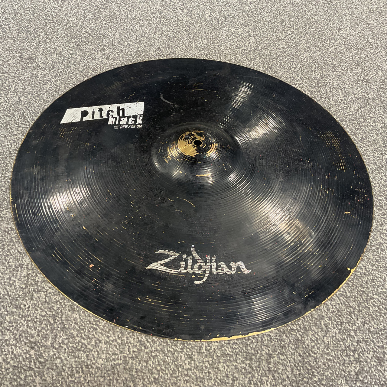 Used ZILDJIAN PITCH BLACK 22 RIDE