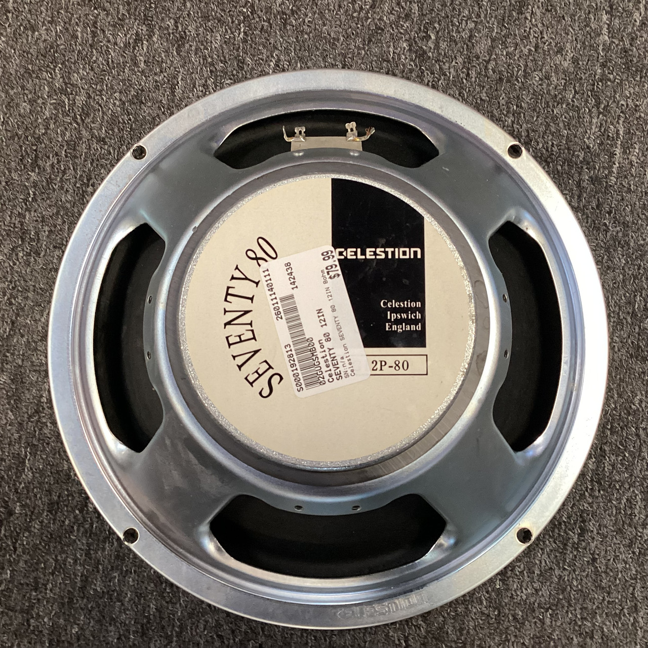 Used Celestion SEVENTY 80 12IN 1 x 12 Guitar Speaker Cabinet 1 x 12