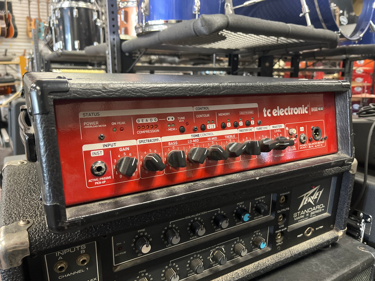 Used TC Electronic BH500 Bass Amplifier Head