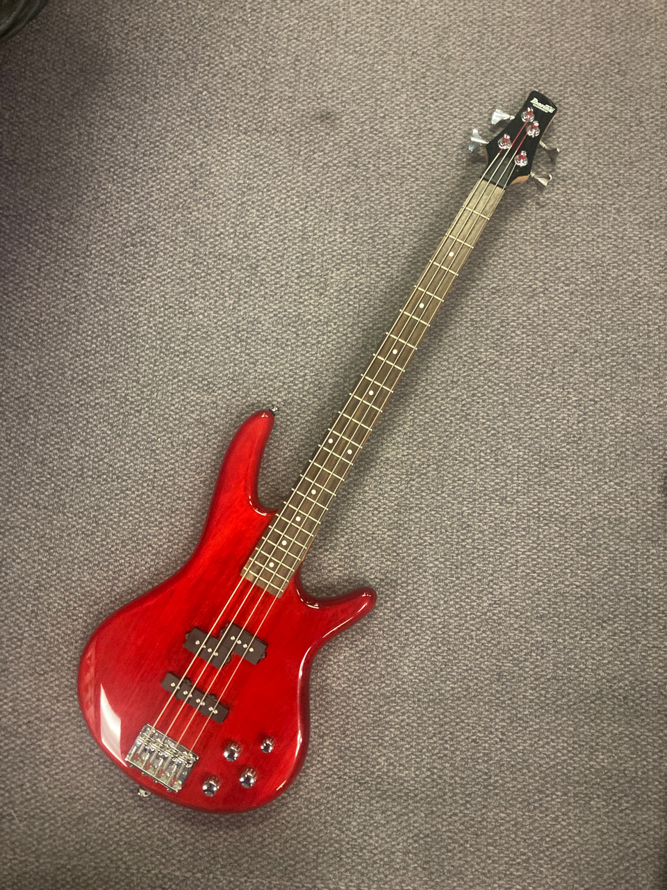 Used Ibanez GSR200 Bass Guitar Red 4-String