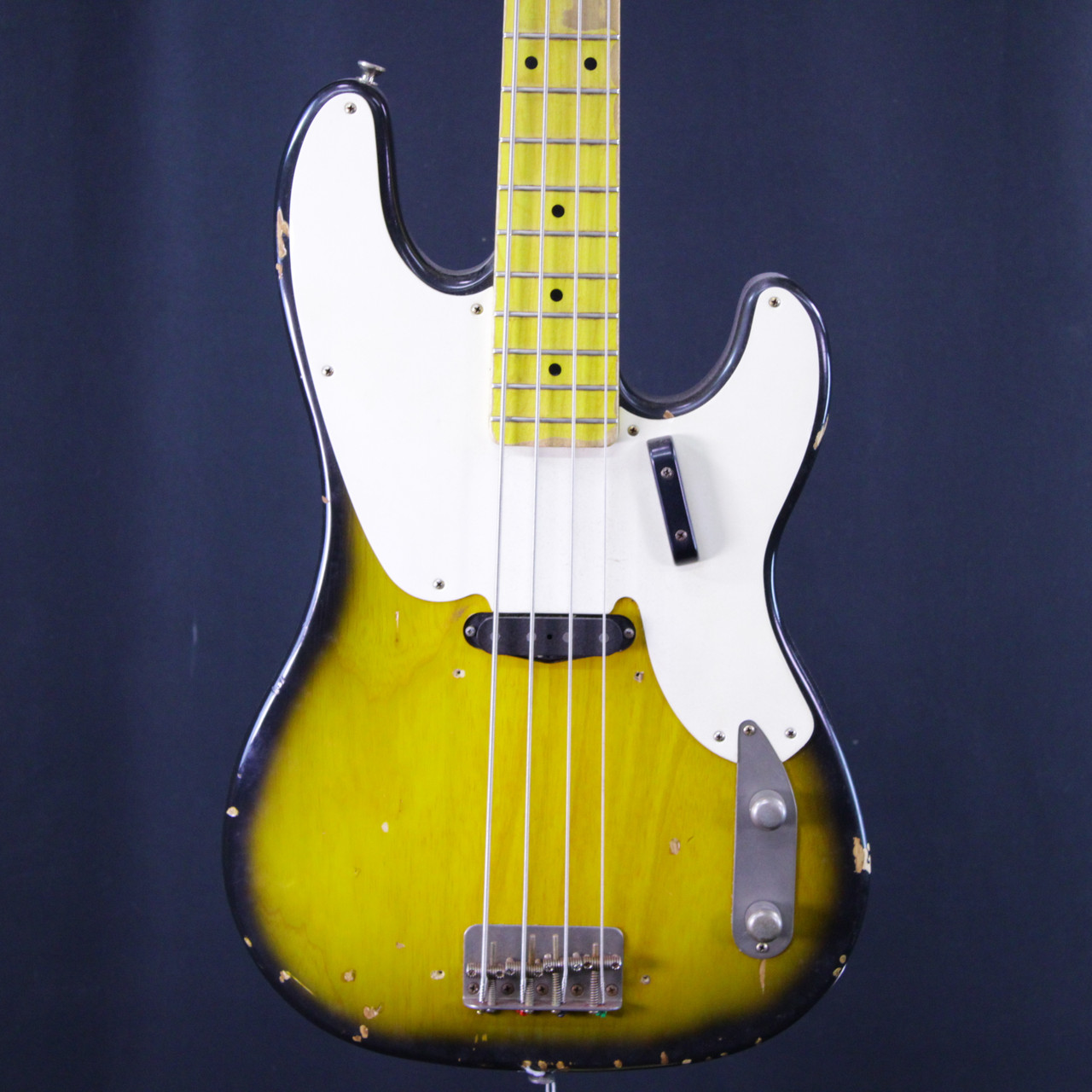 nash nash tobacco photos Used Nash PB-55 50S STYLE BASS GUITAR STING-ISH P Type Bass Guitar Tobacco  Sunburst 4-String 41140-S000136878