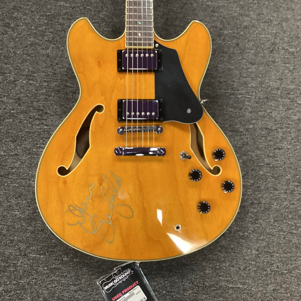 Used Ibanez AS80 ARTSTAR Semi-Hollow Electric Guitar Natural 6-String