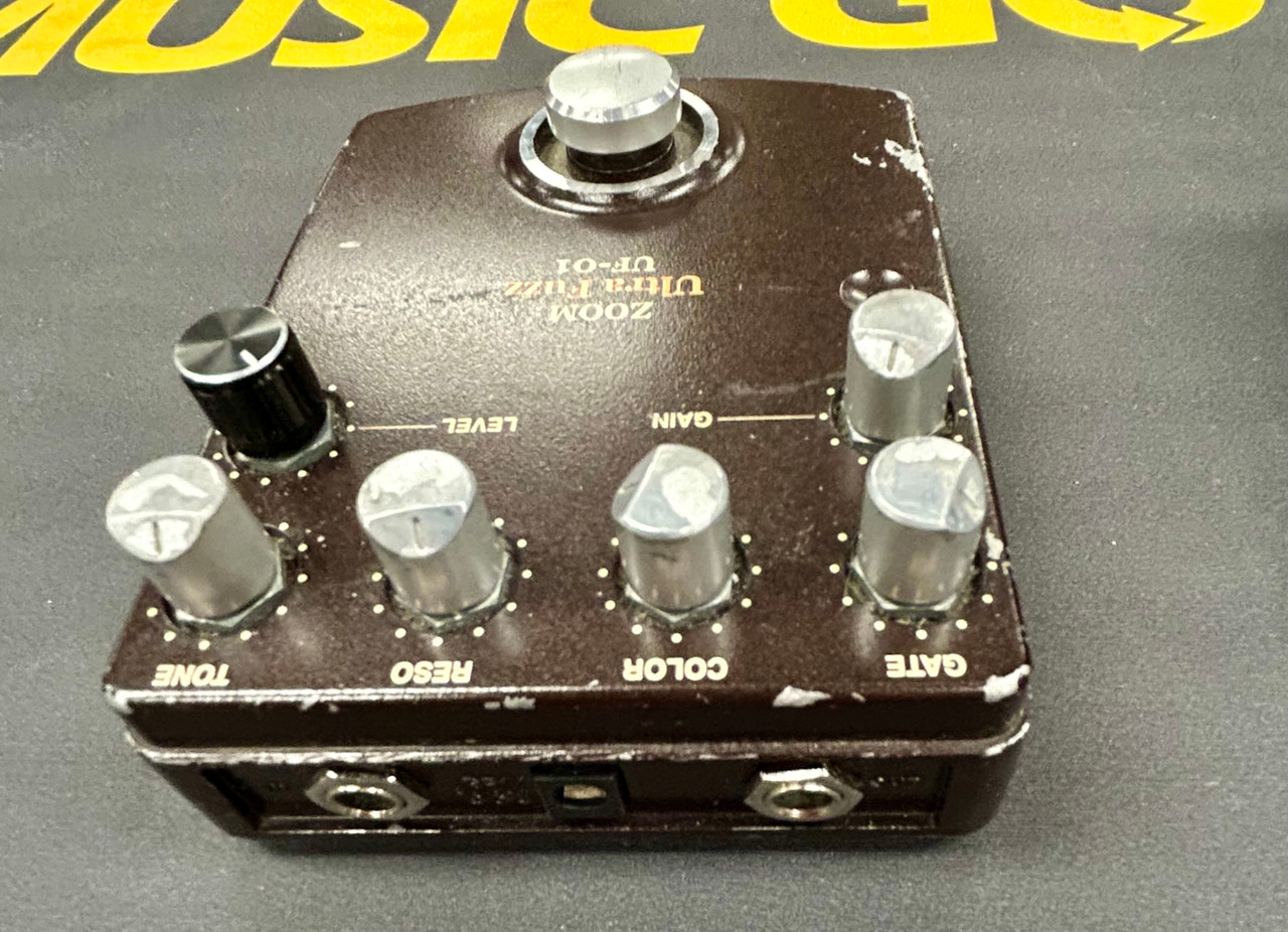 Used Zoom ULTRA FUZZ UF-01 Vintage Guitar Effects Pedal