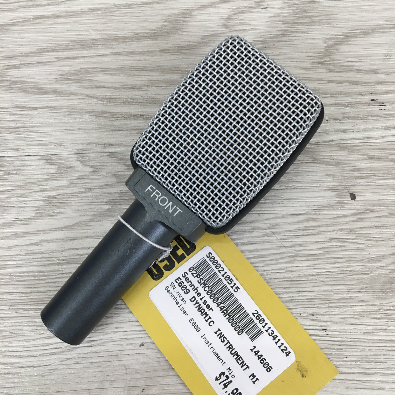 Used Sennheiser E609 DYNAMIC INSTRUMENT MIC Dynamic Microphone