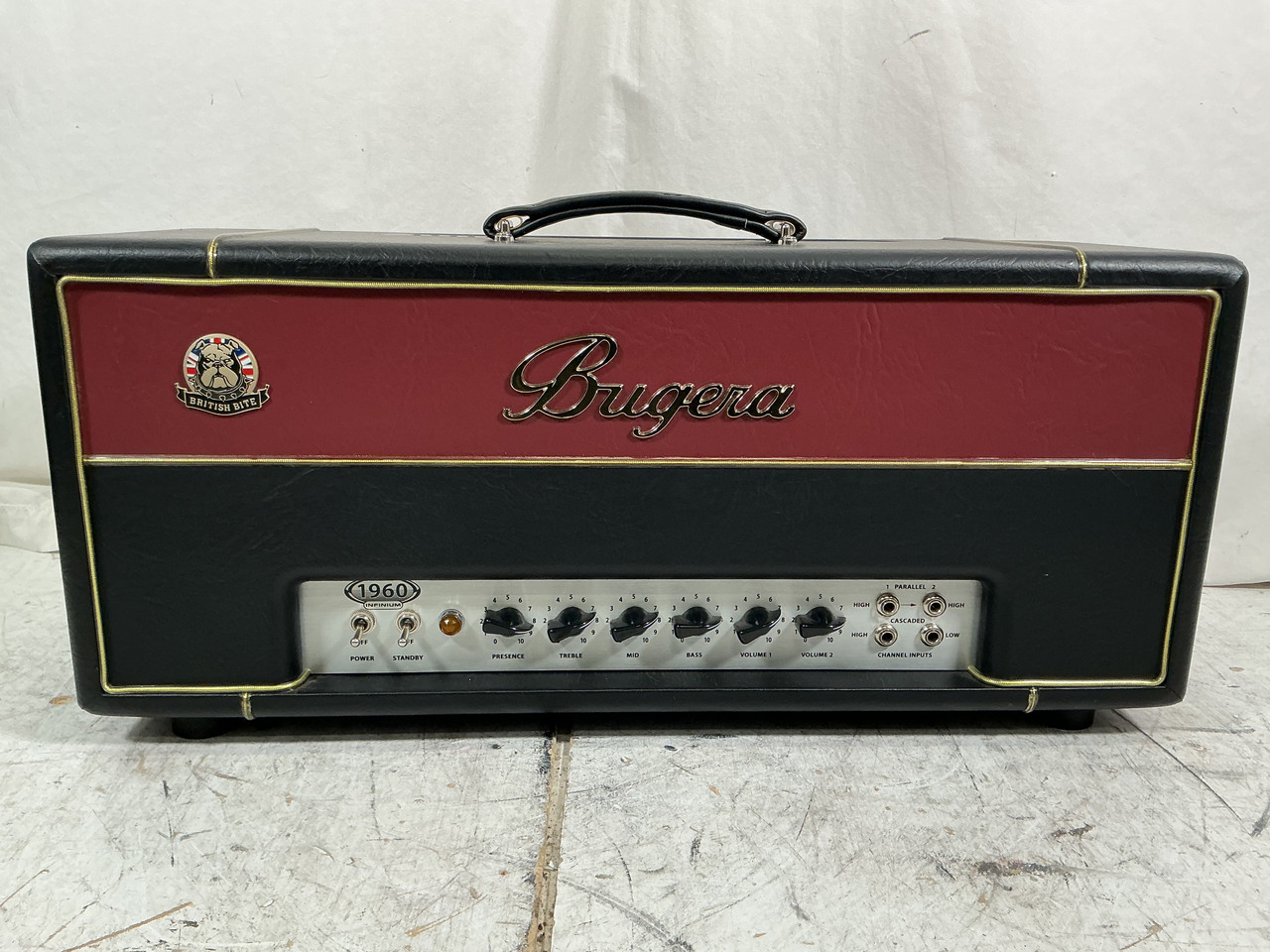 Used Bugera 1960 INFINIUM BRITISH BITE Tube Guitar Amplifier Head
