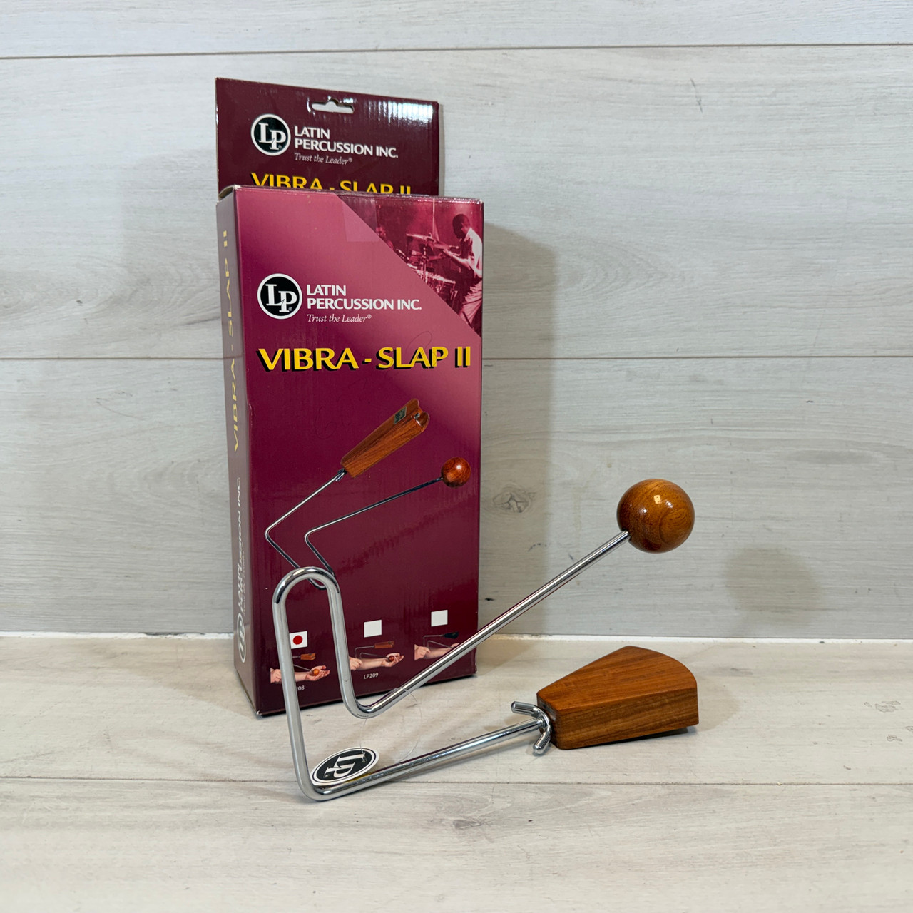 Used Latin Percussion - LP VIBRASLAP Percussion Instrument