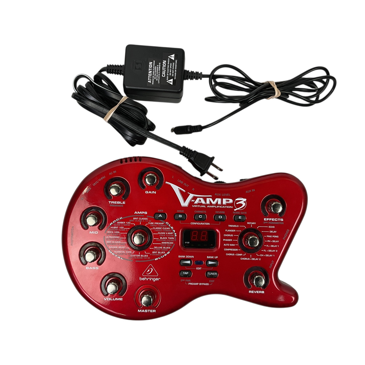 その他 Behringer v-amp 3 Behringer V-Amp 3 Guitar Amp Modeler | zZounds