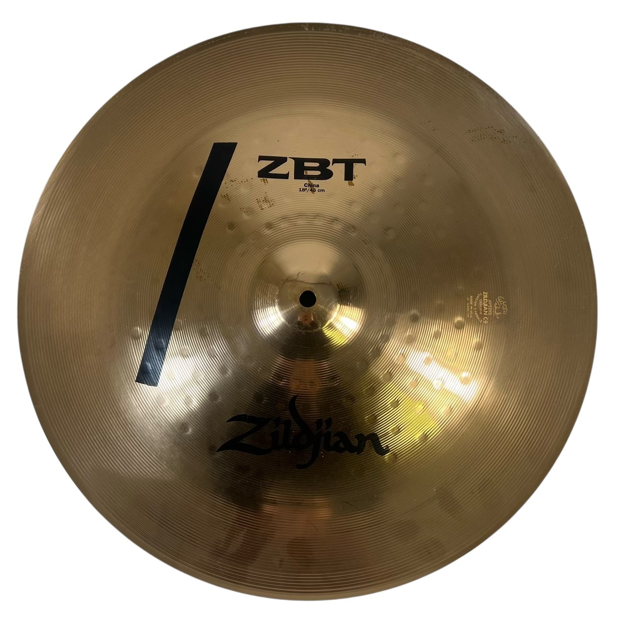 Used Zildjian ZBT 18IN CHINA China Cymbal 18