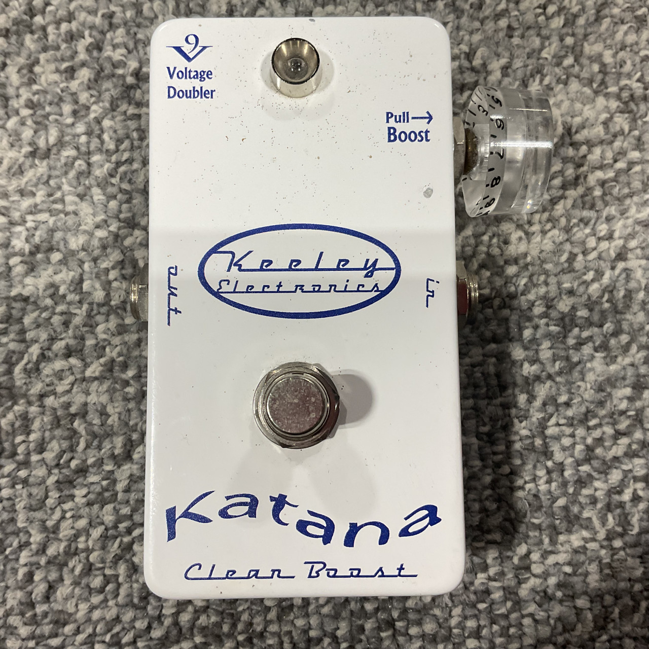 Used KEELEY KATANA CLEAN BOOST Guitar Pedal