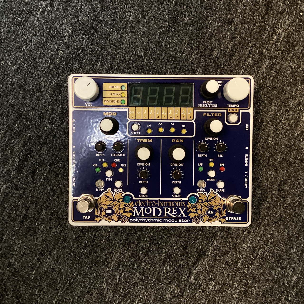 Used Electro Harmonix (E/H) MOD REX Delay Pedal