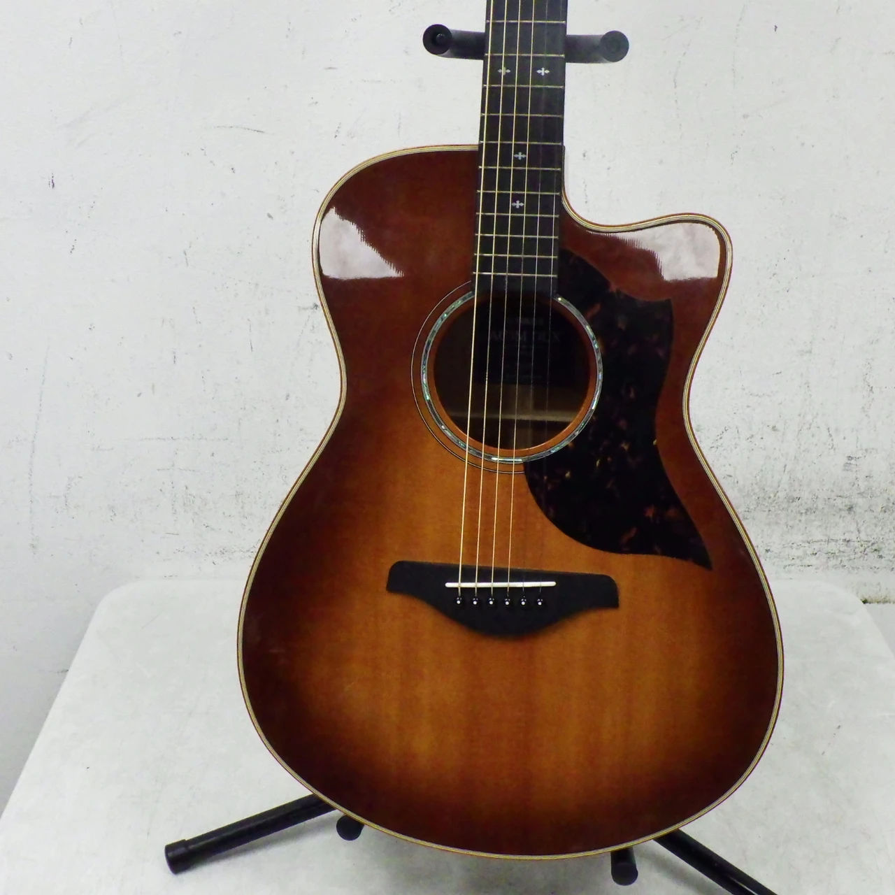 Used Yamaha AC3M DLX Solid Top Acoustic Guitar Wood