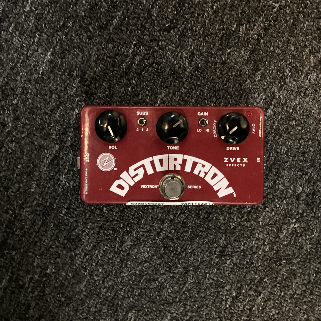 Used Zvex DISTORTRON Distortion Pedal