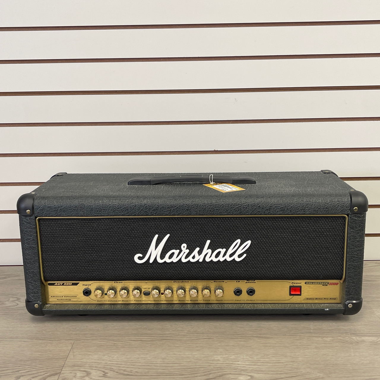 Used Marshall AVT50H VALVESTATE 2000 Solid State Guitar Head