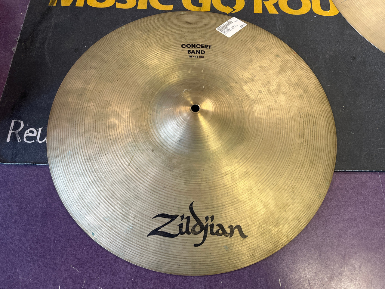 Used Zildjian 18 CONCERT CYMBAL Cymbal