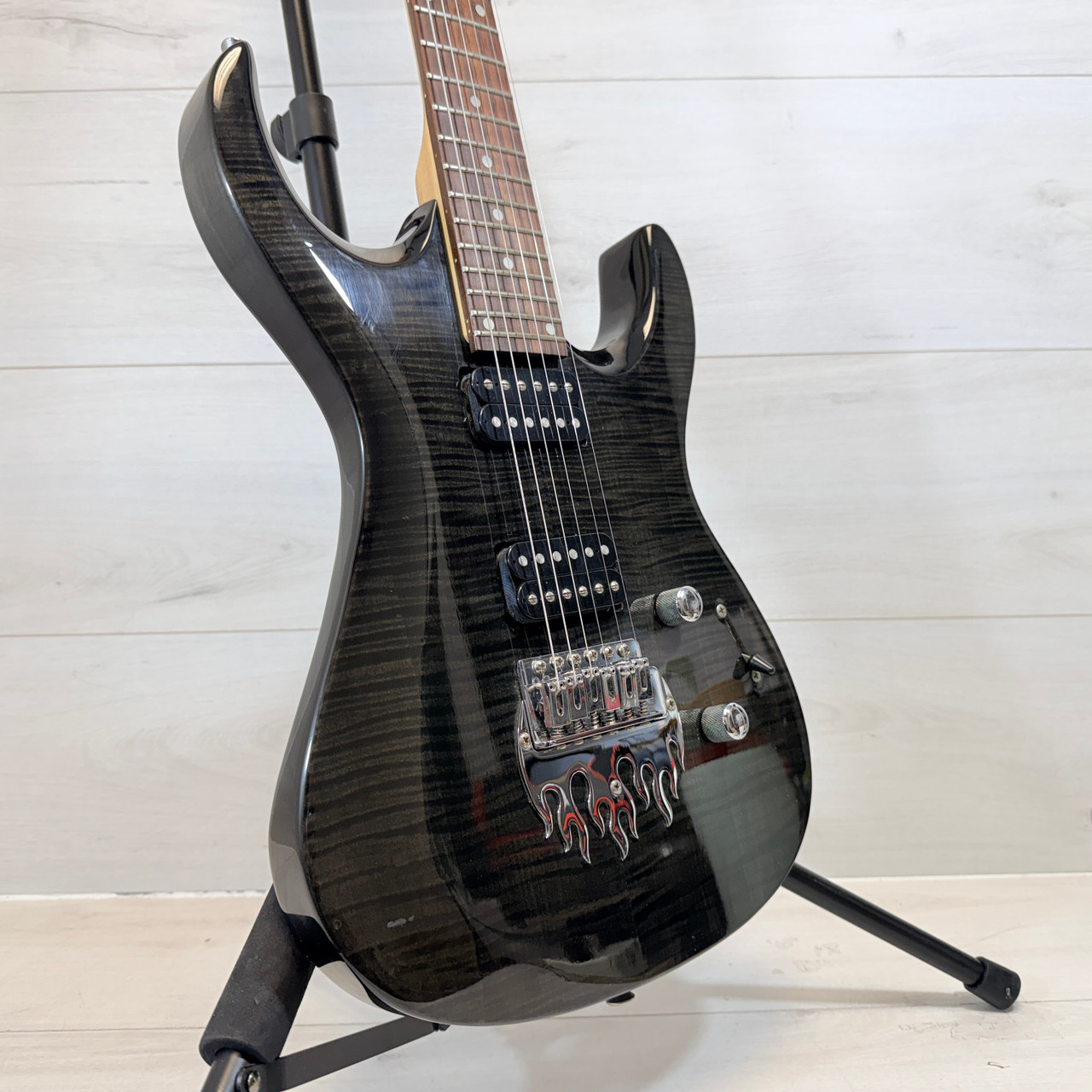 Used OLP Electric Guitar Black 6-String