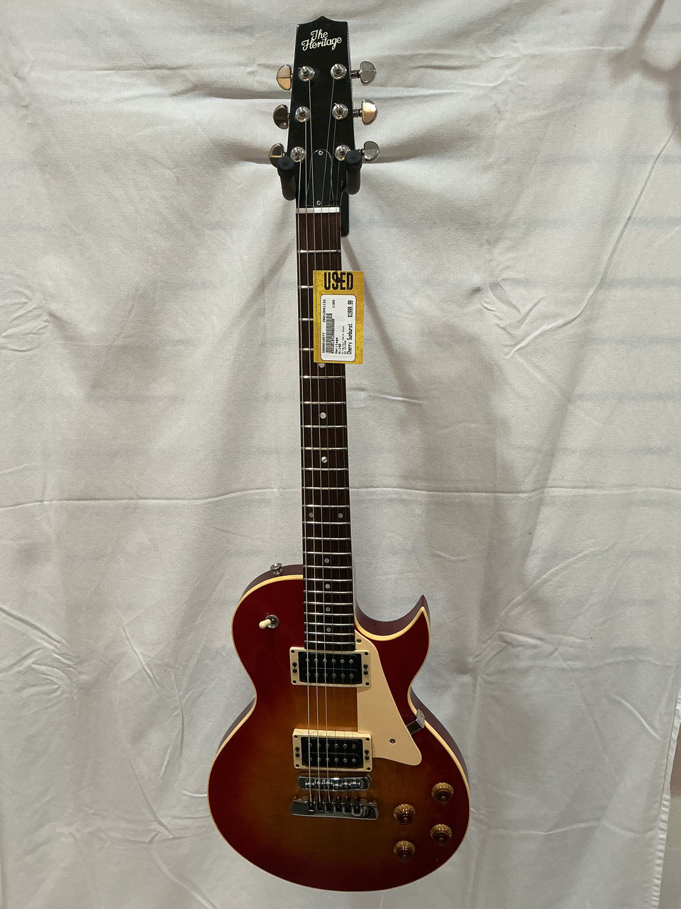Used Heritage H-140 Vintage LP Type Electric Guitar Cherry