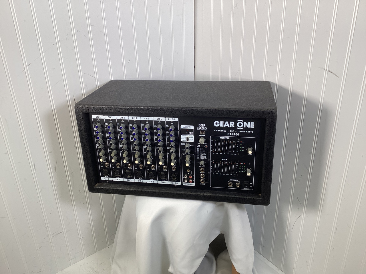 Used Gear One PA2400 Power Amplifier