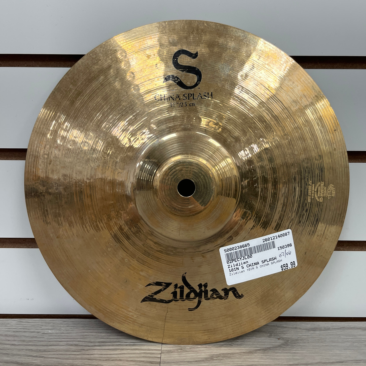 Used Zildjian 10IN S CHINA SPLASH China Cymbal 10