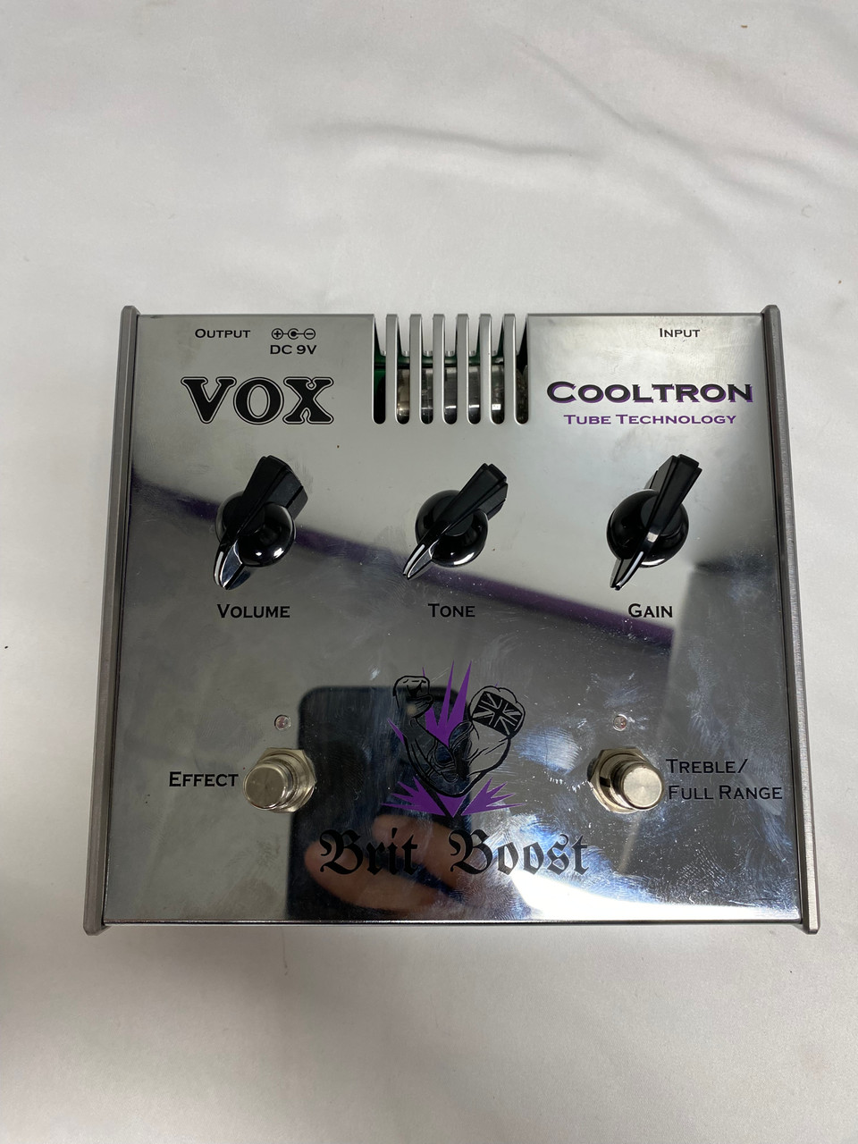 Used Vox BRIT BOOST Vintage Distortion/Overdrive Pedal