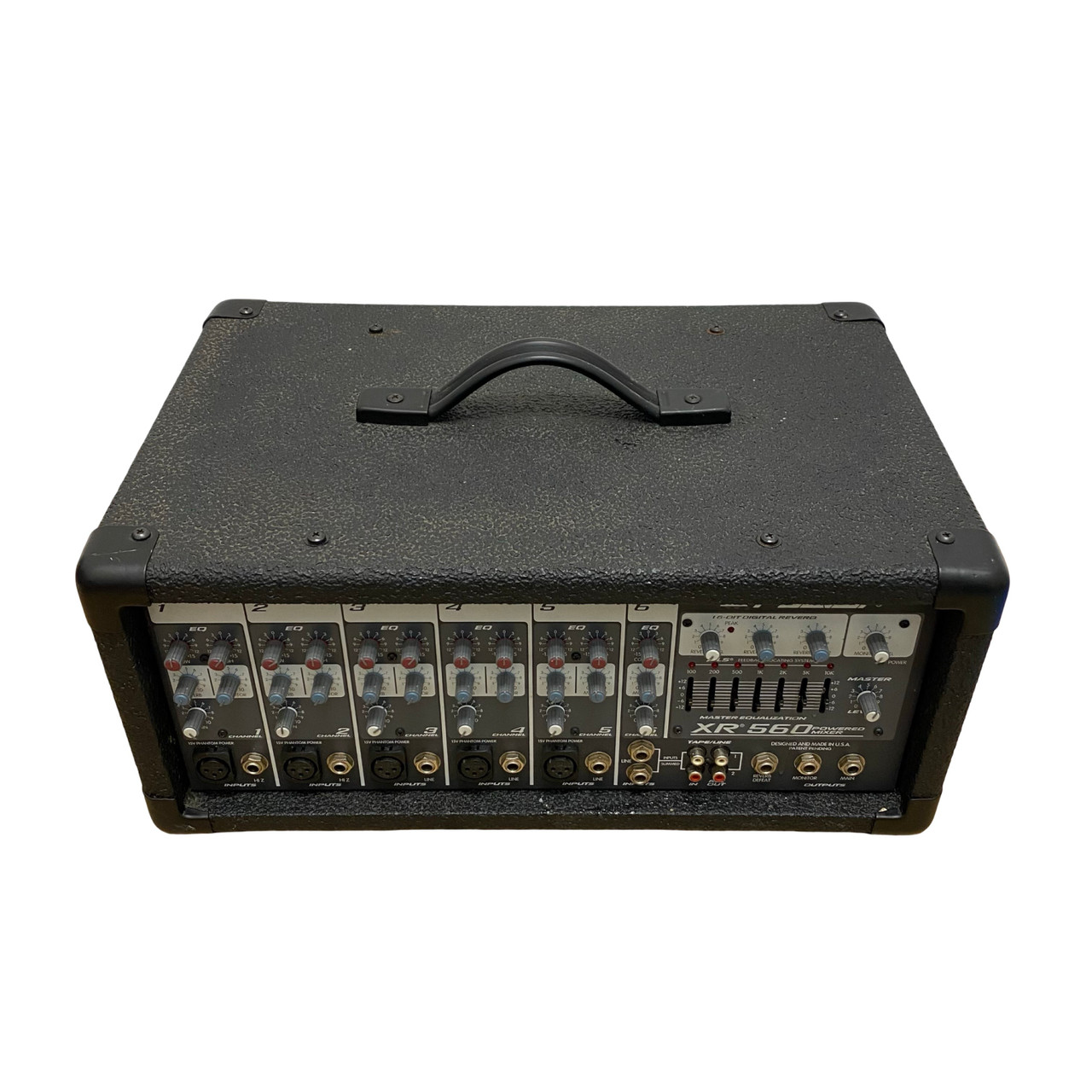 Used Peavey XR560 Powered Mixing Head