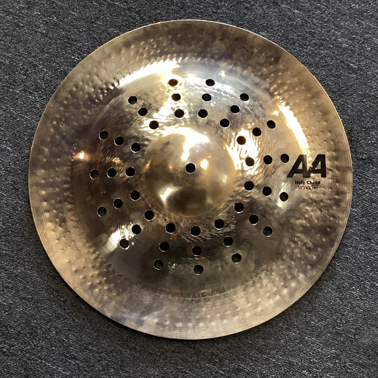 Used Sabian 17 AA CHAD SMITH HOLY CHINA China Cymbal Other