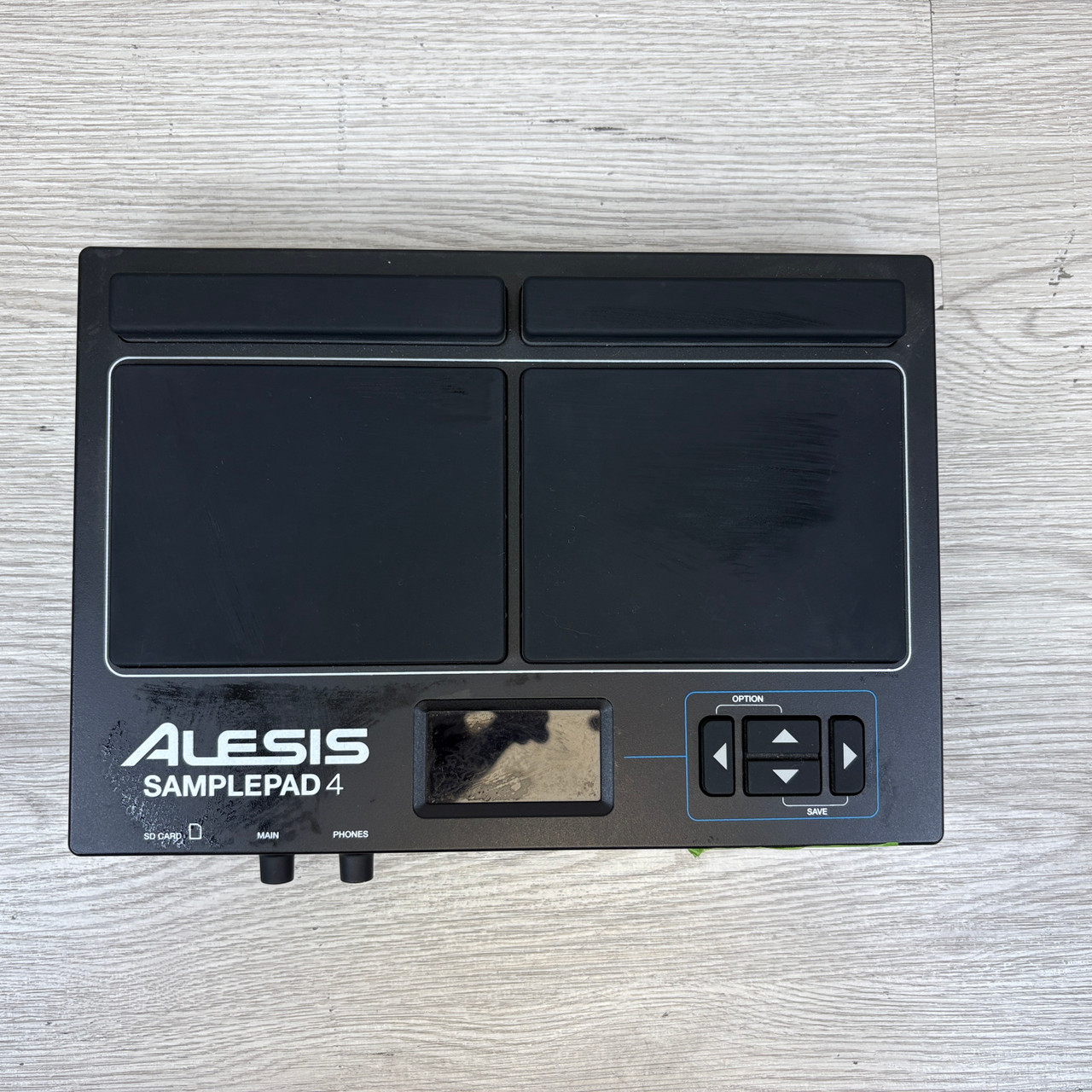 Used Alesis Sample Pad 4 W/ac Electronic Pad Kit