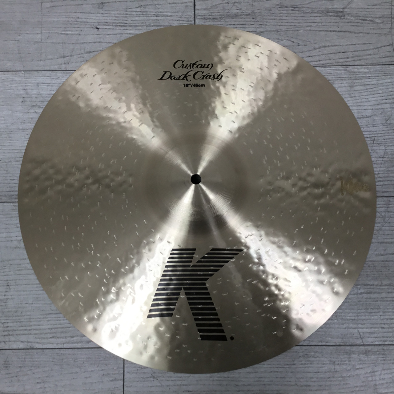 Used Zildjian K CUSTOM DARK CRASH 16 Crash Cymbal 18