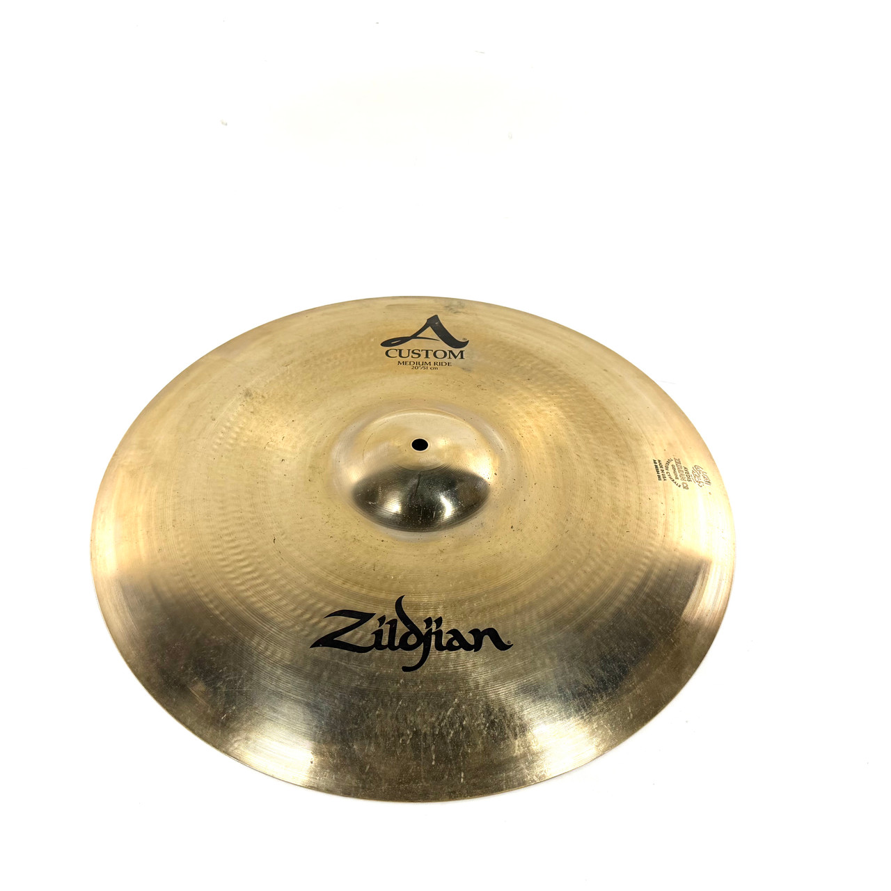 Used Zildjian 20IN A CUSTOM MEDIUM RIDE Ride Cymbal 20