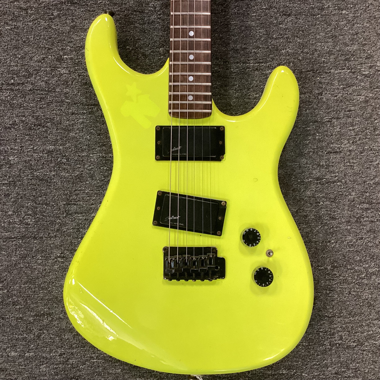 Used Kramer ZX20 Vintage S Type Electric Guitar Yellow 6-String
