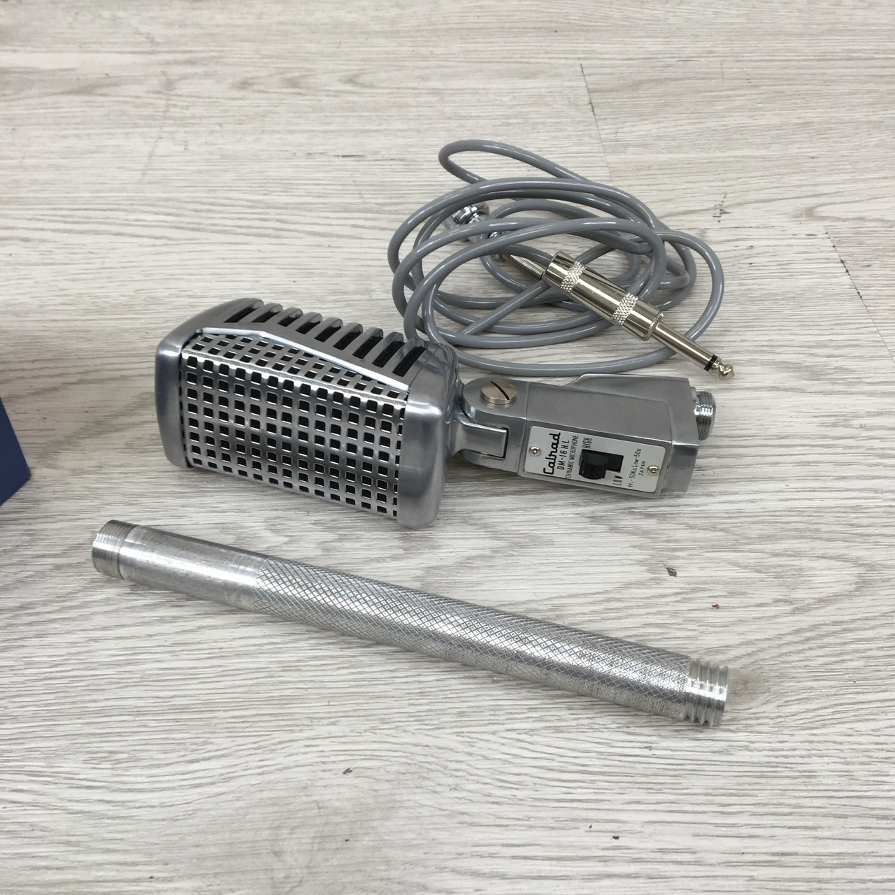 Used CALRAD DM-16 H.L DYNAMIC MIC Vintage Microphone