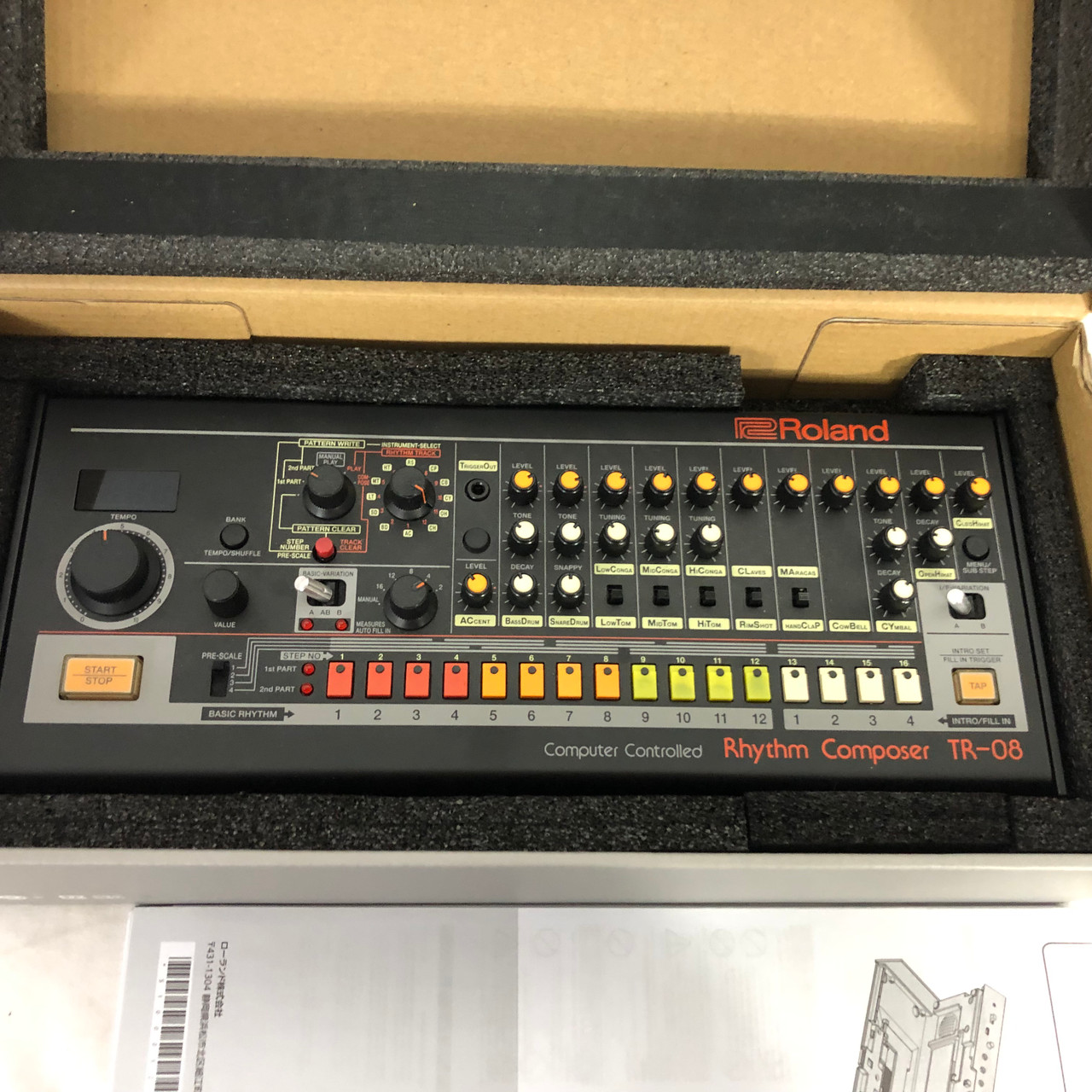 Used Roland TR-08 Compact Drum Machine