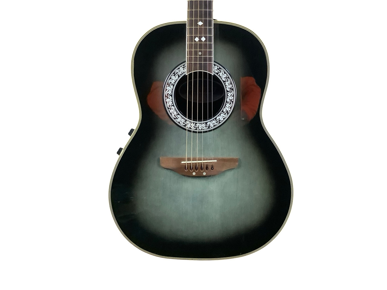 Used Ovation CELEBRITY CC67 Acoustic Guitar Black