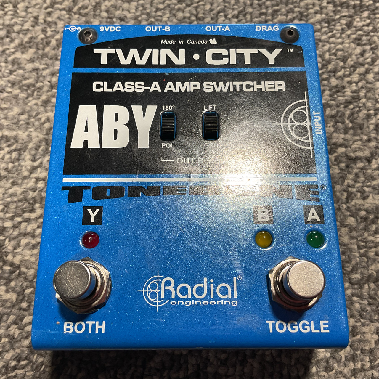 Used RADIAL TWIN CITY ABY AMP SWITCHER