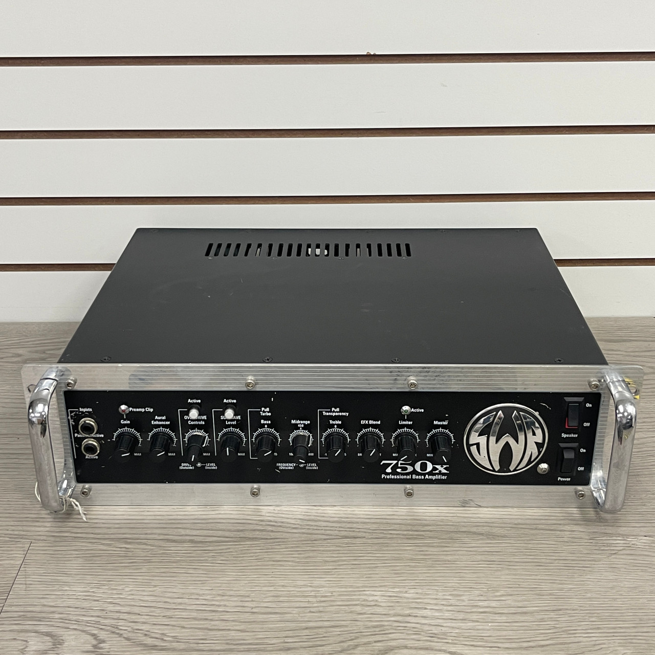 Used SWR 750X Rackmount Bass Amplifier Head