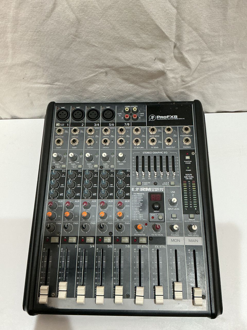 Used Mackie PROFX8 Compact Mixer